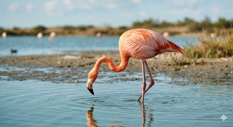 Astaxantine en Flamingo's